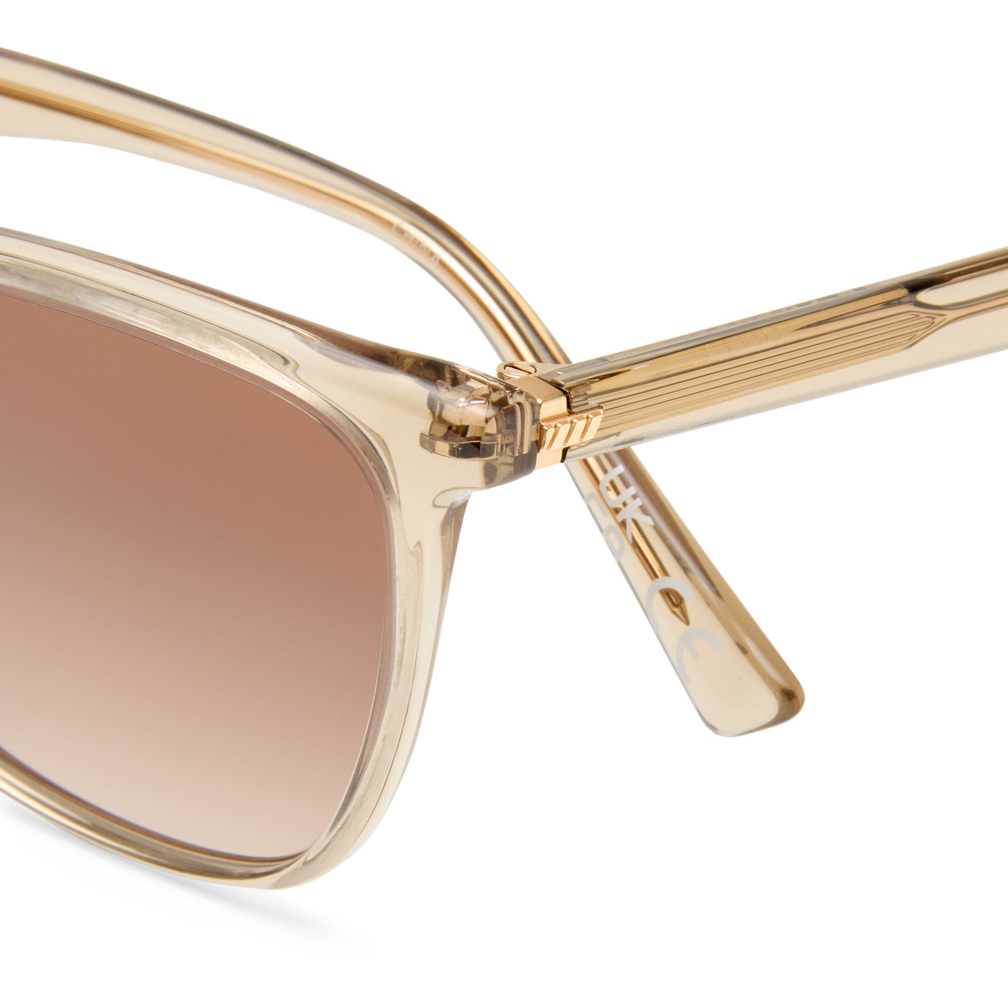 Le Specs Luminance 55 Bisque Female Cat-Eye Sunglasses | Eyewear Index