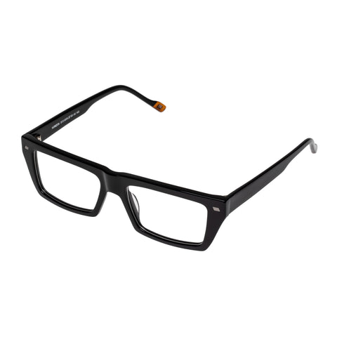 Le Specs Horizon Black Male D-Frame Optical Frames | Eyewear Index