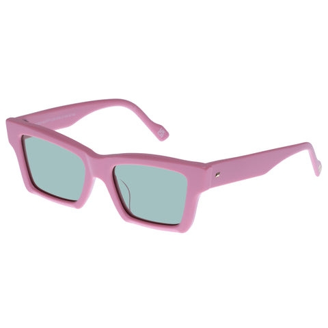 Le Specs Hero Alt Fit Candy Pink Female Cat-Eye Sunglasses | Eyewear Index