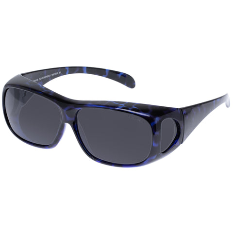 Cancer Council Jervis Fitovers Navy Tort Uni-Sex Rectangle Sunglasses | Eyewear Index