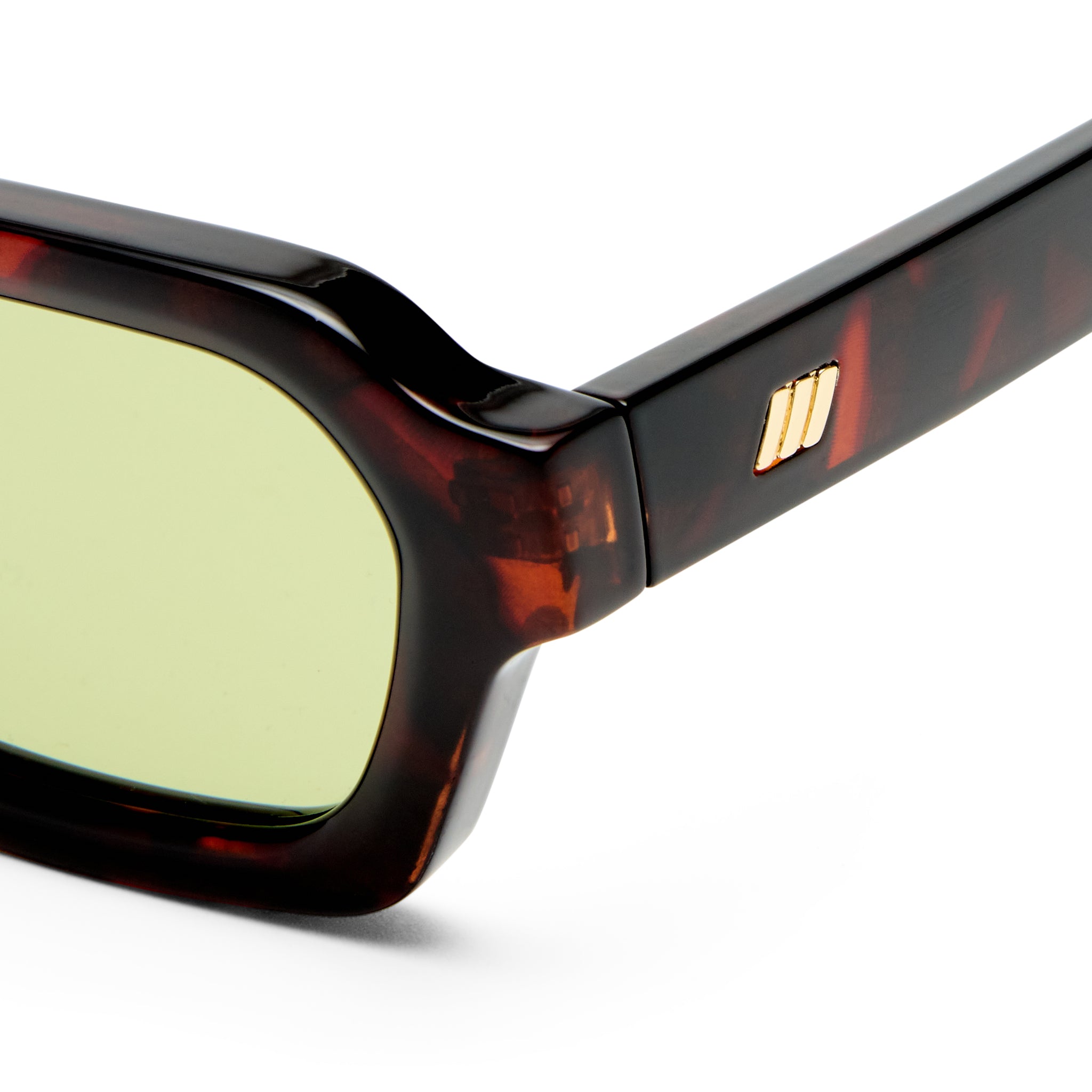 Le Specs Tension + Tort Uni-Sex Rectangle Sunglasses | Eyewear Index
