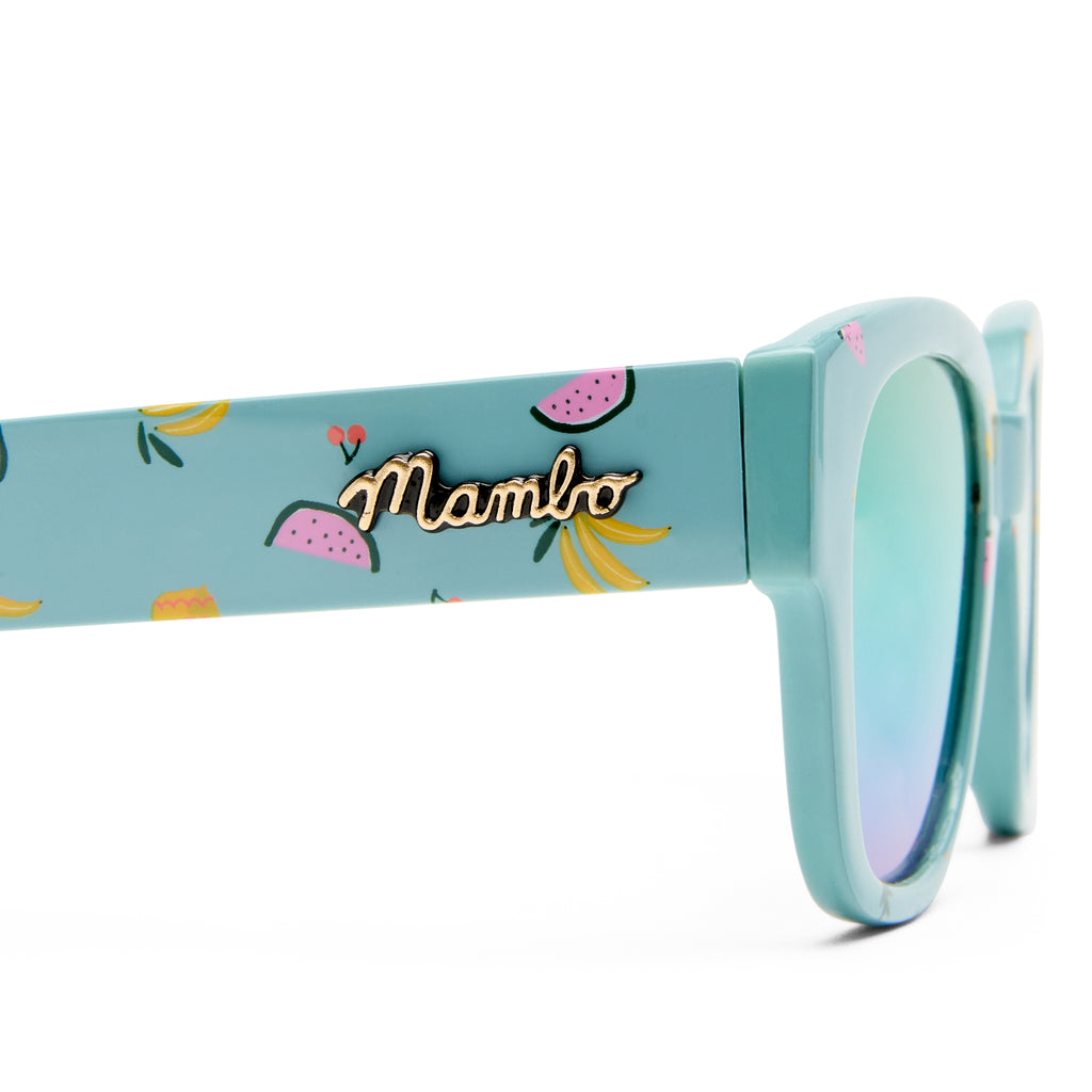 Mambo Lil Rip Blue Fruits Uni-Sex D-Frame Sunglasses | Eyewear Index