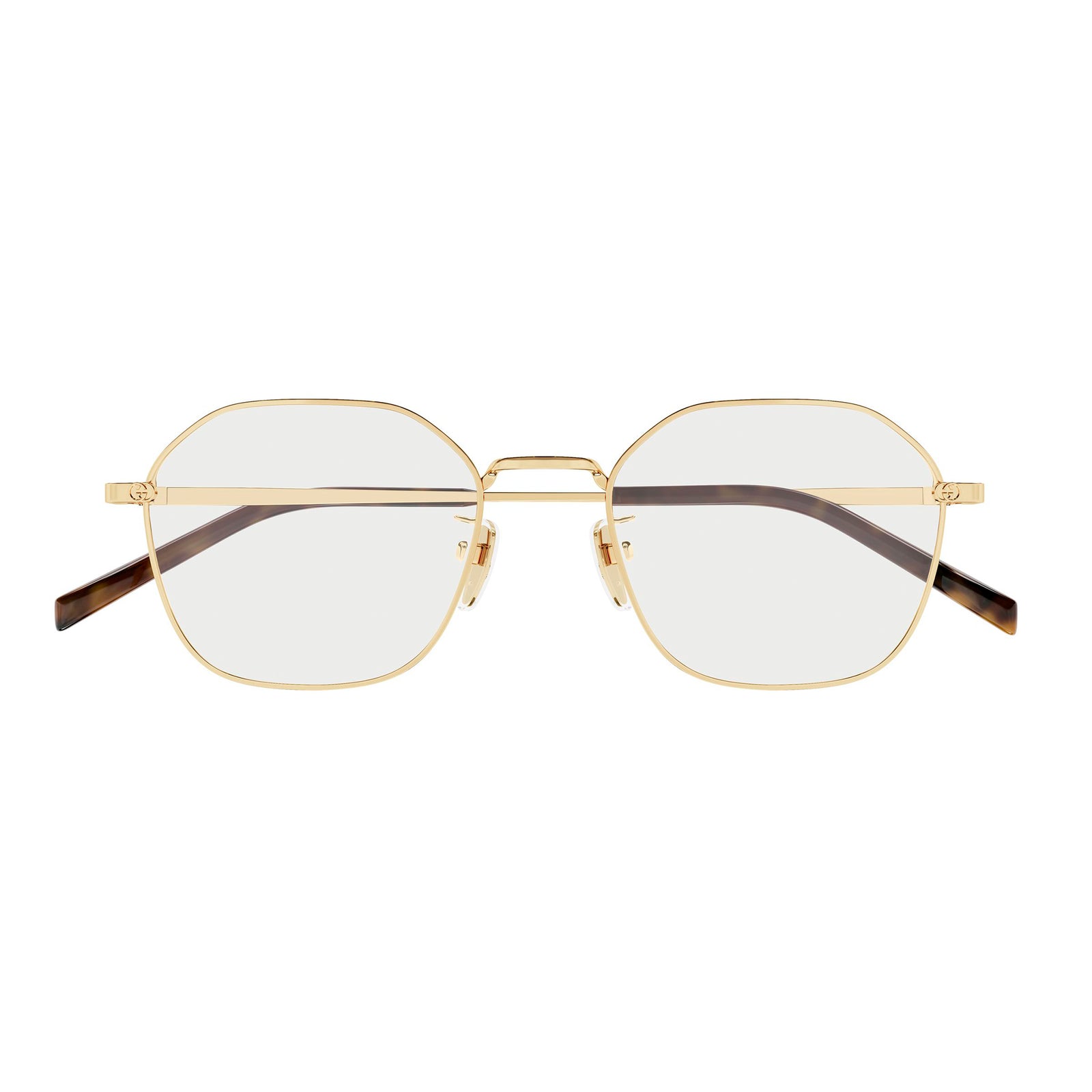 Gucci Gg1956ok Gold Female Rectangle Optical Frames | Eyewear Index