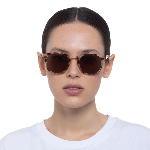 Cancer Council Enviro Mod Cookie Tort Uni-Sex Round Sunglasses | Eyewear Index