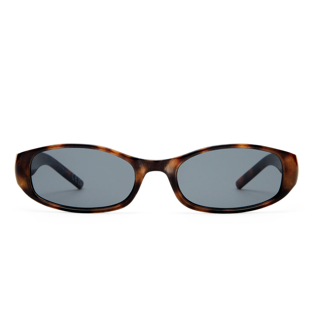 Aire Caellum Dark Tort Uni-Sex Oval Sunglasses | Eyewear Index