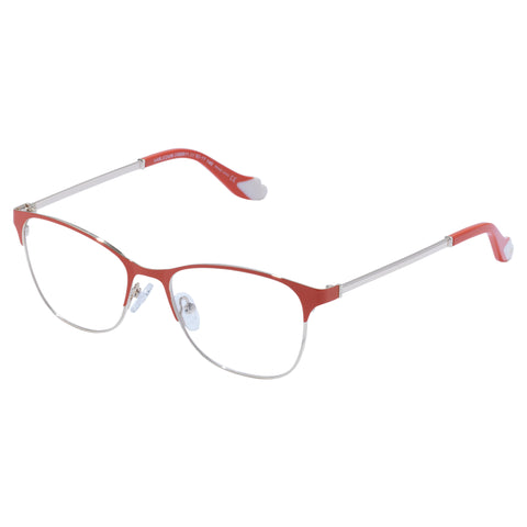 Camilla Harlequin Tangerine Gold Female Square Optical Frames | Eyewear Index