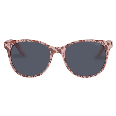 Cancer Council Fairy Wren Kids Pink Leopard Female Cat-Eye Sunglasses | Eyewear Index