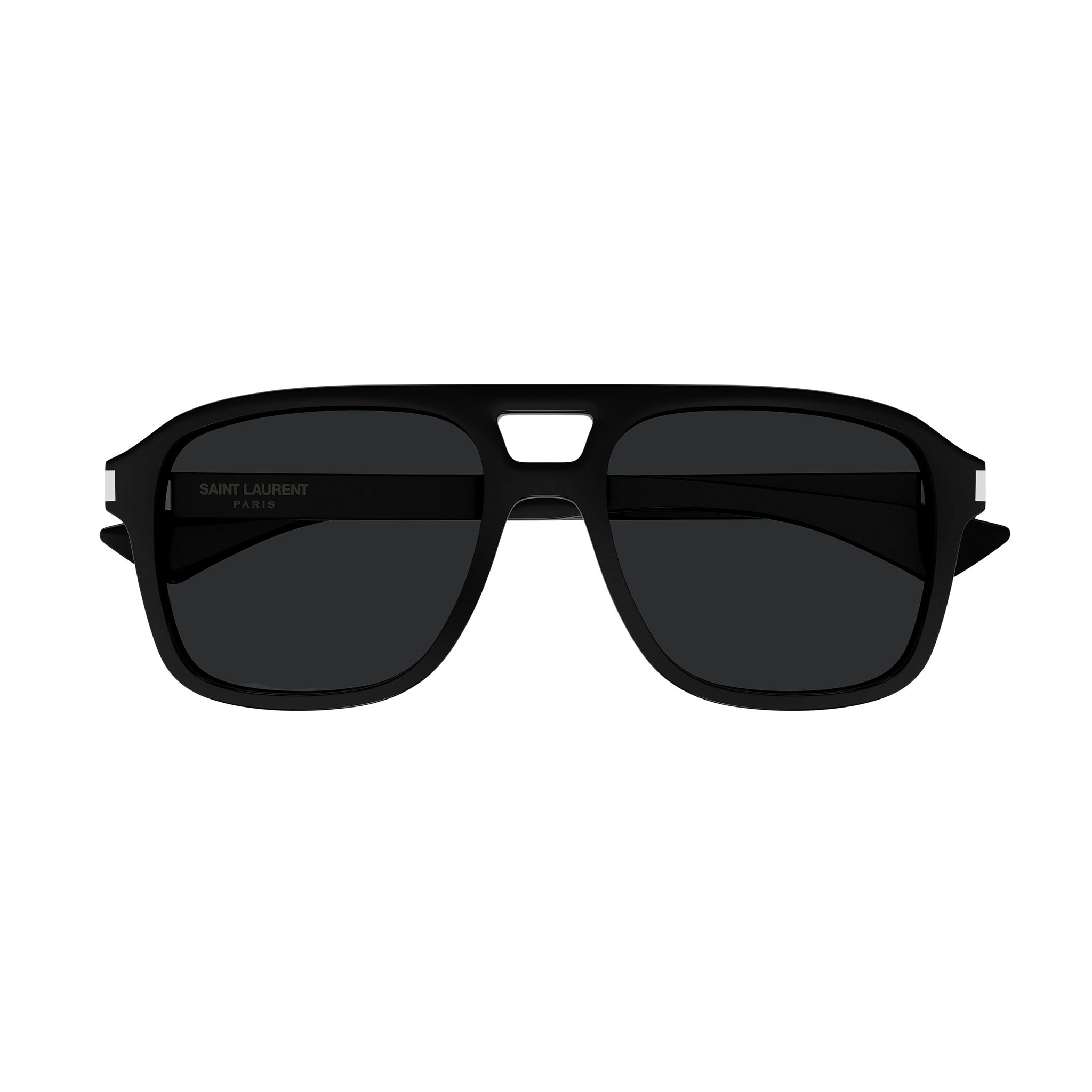 Saint Laurent Sl881 Black Uni-Sex Aviator Sunglasses | Eyewear Index