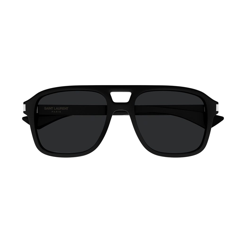 Saint Laurent Sl881 Black Uni-Sex Aviator Sunglasses | Eyewear Index