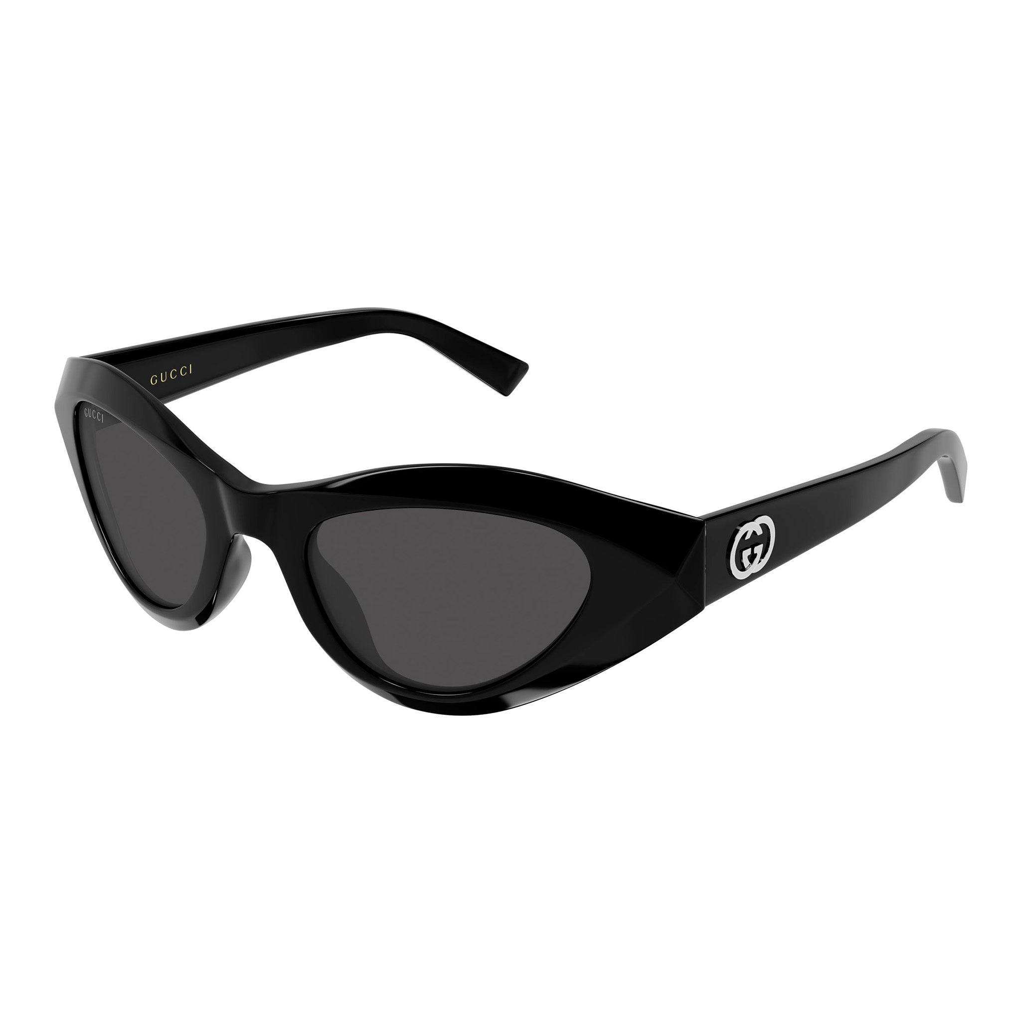 Gucci Gg2201s Black Female Shield Sunglasses | Eyewear Index