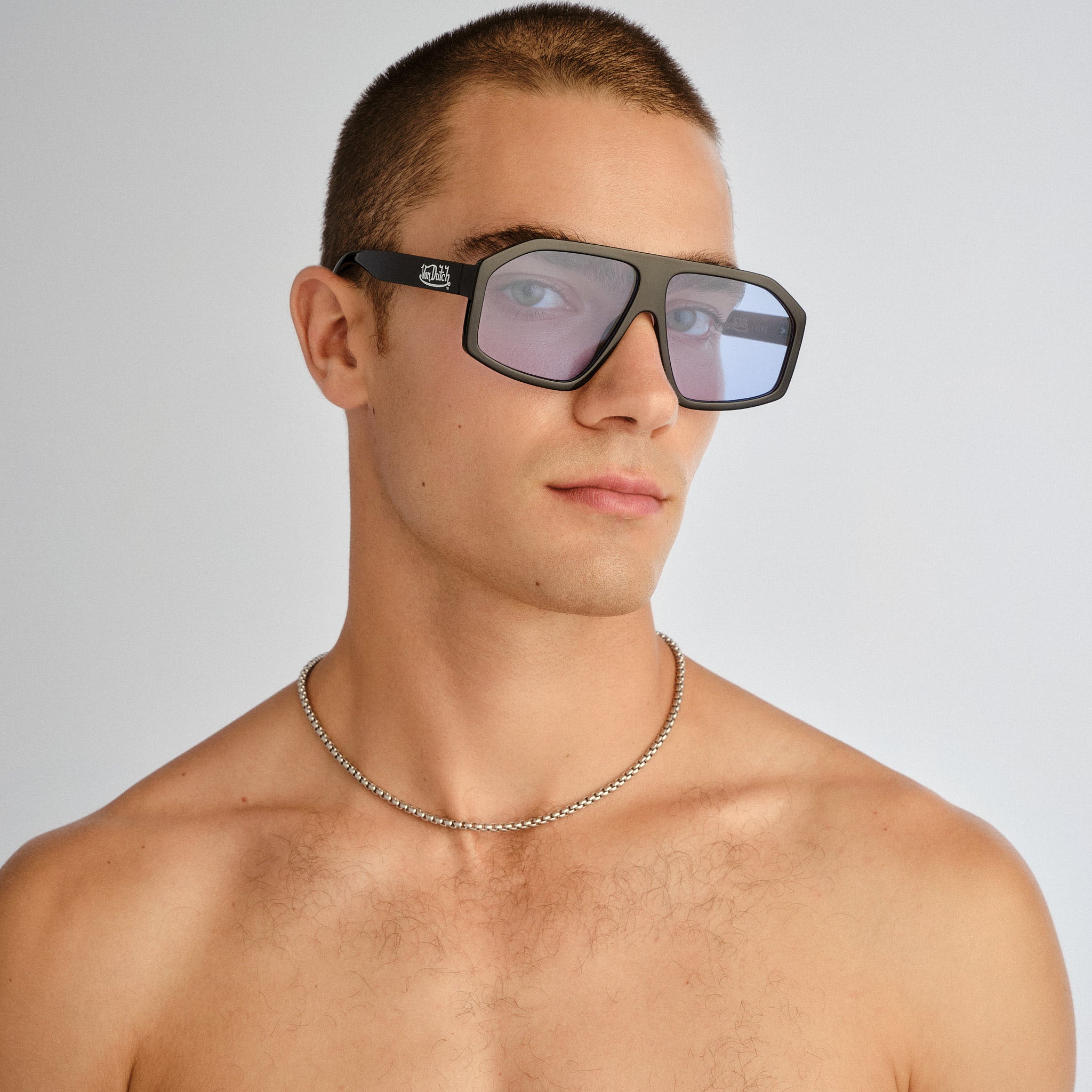 Aire Disgraced Black Uni-Sex Aviator Sunglasses | Eyewear Index