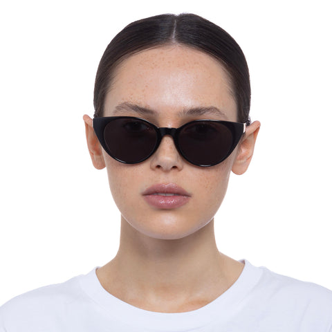 Cancer Council Karara Black Female Cat-Eye Sunglasses | Eyewear Index