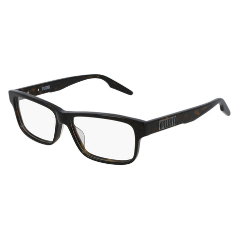 Puma Pu0306o Havana Uni-Sex Rectangle Optical Frames | Eyewear Index