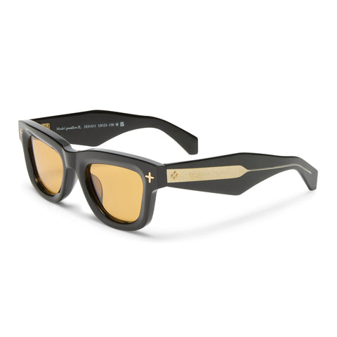 Ksubi Good$en Ii Black Gold Uni-Sex Cat-Eye Sunglasses | Eyewear Index