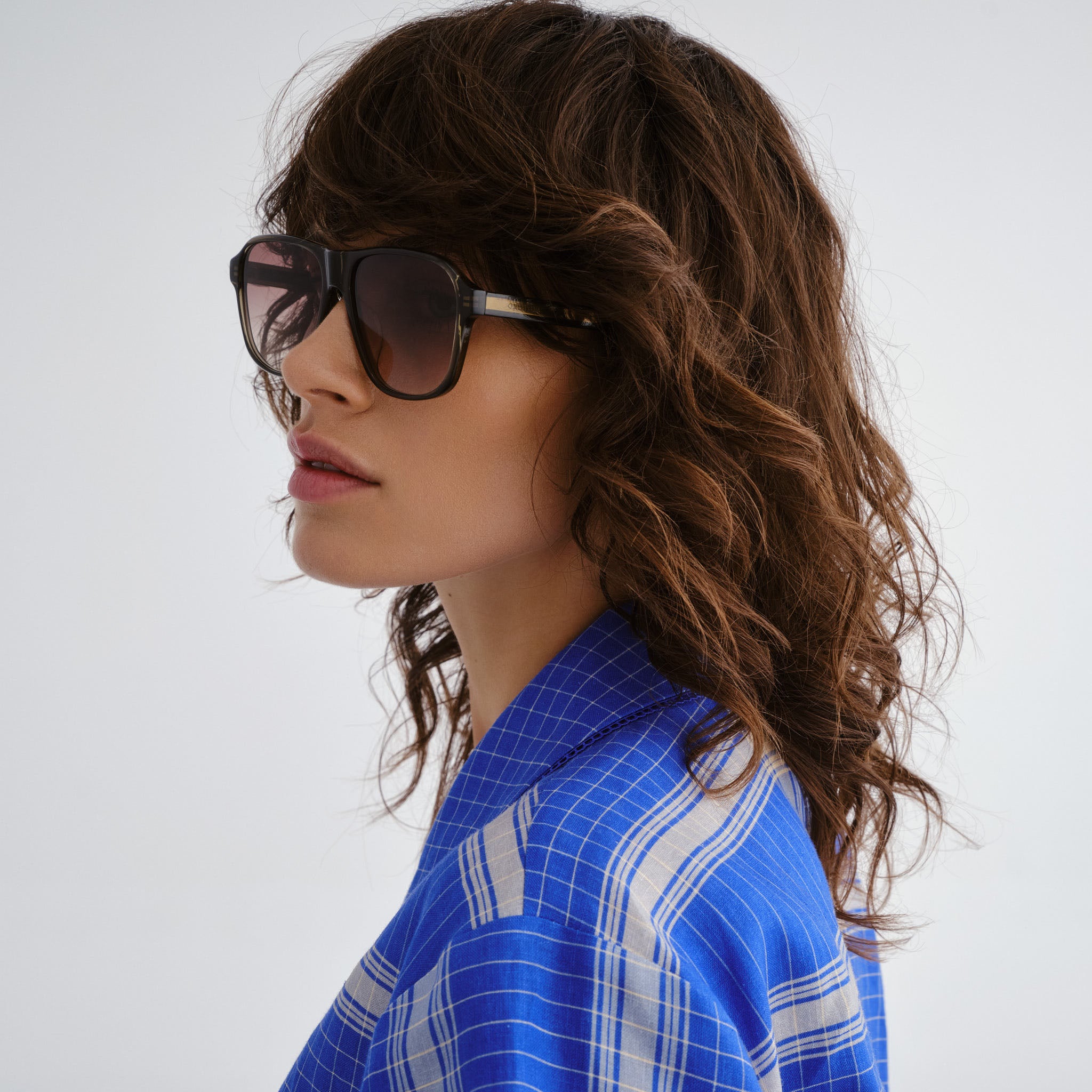 Oroton Rogue Eucalyptus Female Aviator Sunglasses | Eyewear Index