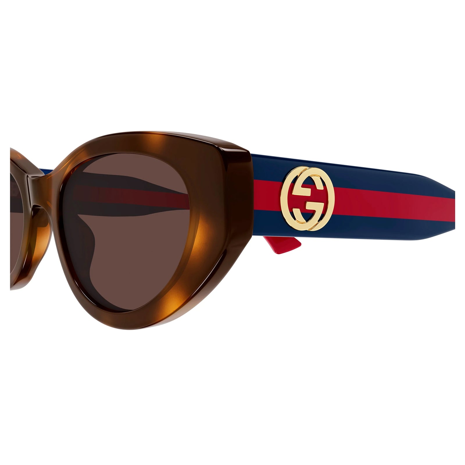 Gucci Gg1862s Havana Female Cat-Eye Sunglasses | Eyewear Index