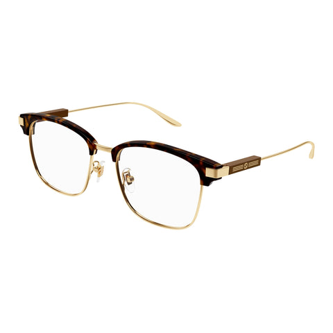 Gucci Gg1439ok Havana Male Rectangle Optical Frames | Eyewear Index