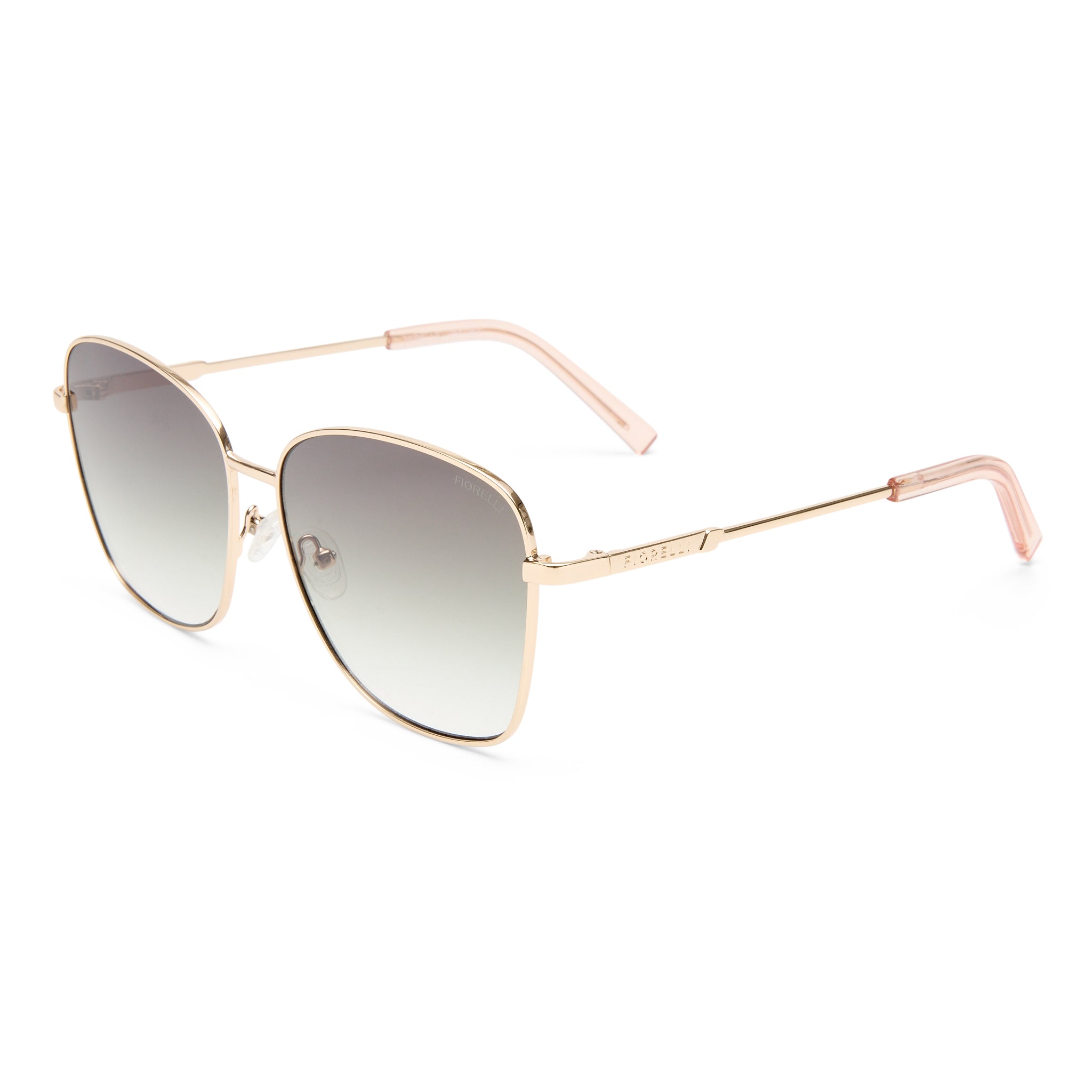 Fiorelli Mirelle Gold Female Square Sunglasses | Eyewear Index