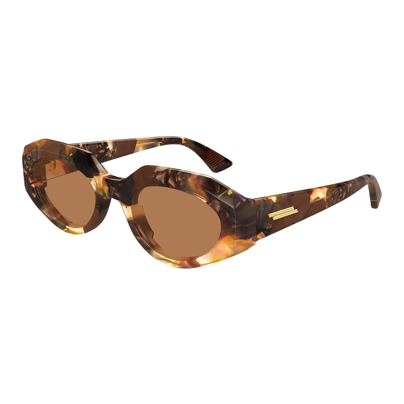 Bottega Veneta Bv1392s Multicolor Female Oval Sunglasses | Eyewear