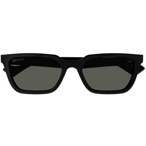 Gucci Gg1539s Black Male Rectangle Sunglasses | Eyewear Index