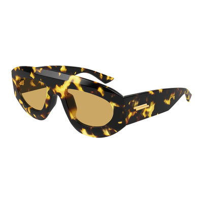 Bottega Veneta Bv1358s Black Uni-Sex Shield Sunglasses