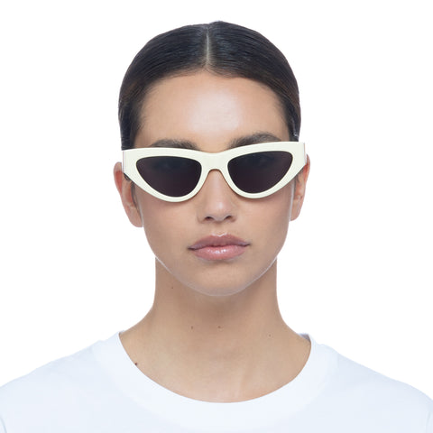 Bottega Veneta Bv1176s Yellow Female Cat-Eye Sunglasses | Eyewear Index