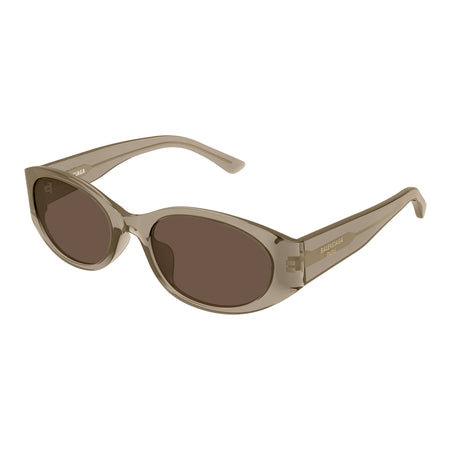 Balenciaga Bb0369sk Brown Female Oval Sunglasses | Eyewear Index display picture 1