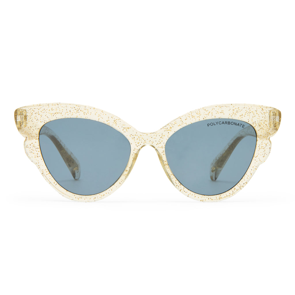 Cancer Council Fluttertop Kids Vanilla Female Cat-Eye Sunglasses | Eyewear Index