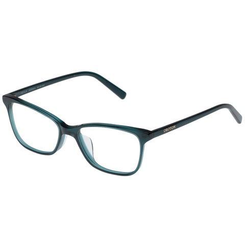 Oroton Cecilia Loden Green Female D-Frame Optical Frames | Eyewear Index