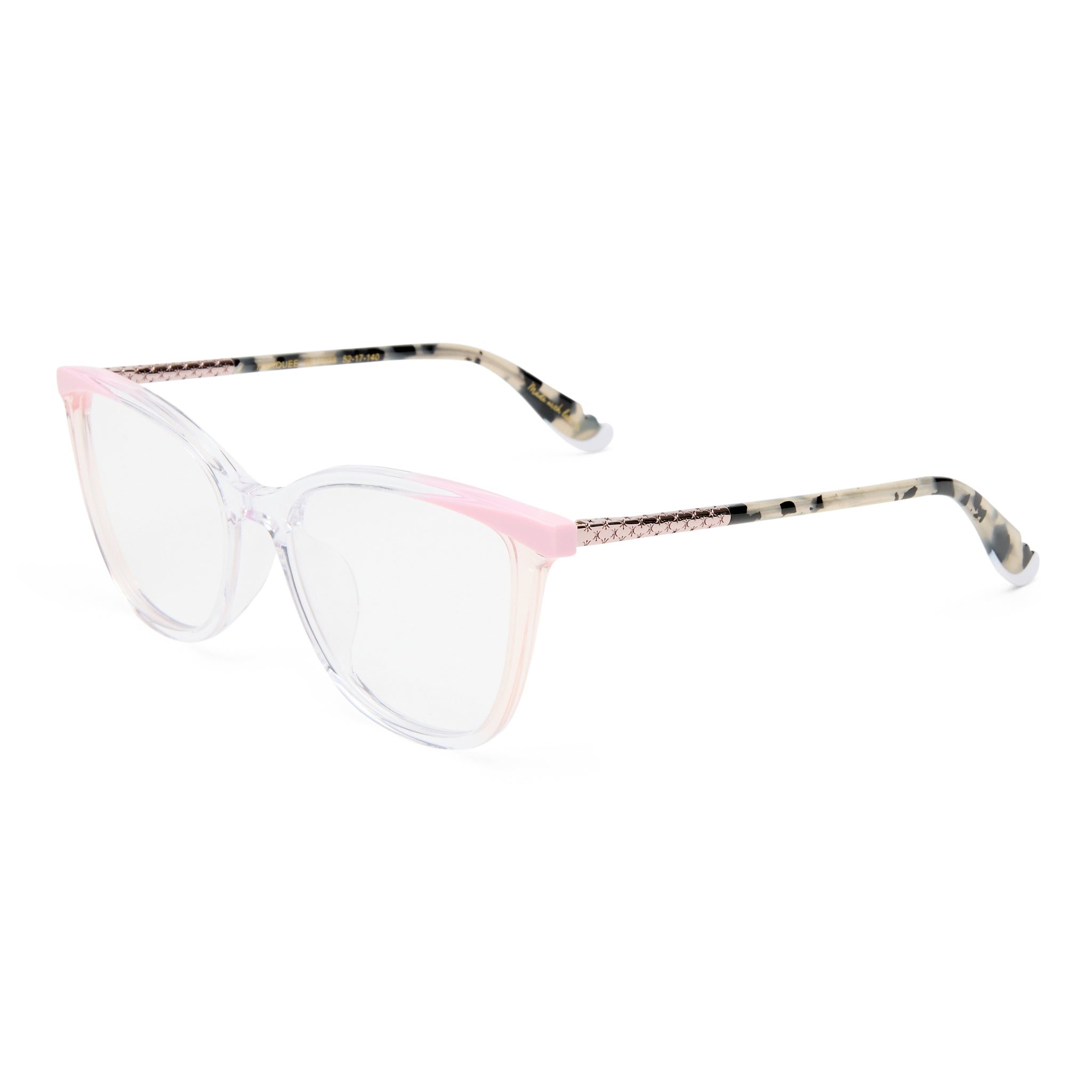 Camilla Marquee Clear Musk Female Cat-Eye Optical Frames | Eyewear Index