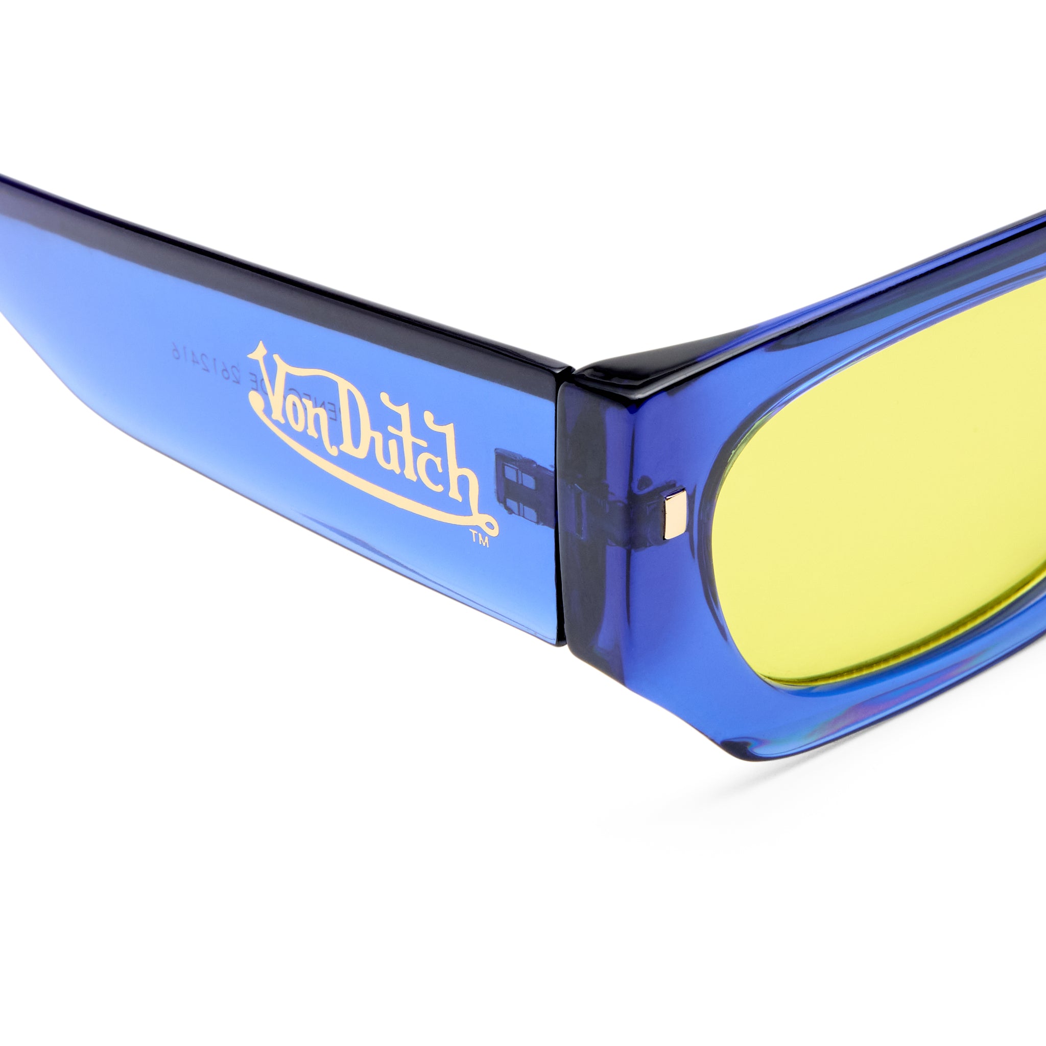 Aire Renegade Cobalt Blue Uni-Sex Rectangle Sunglasses | Eyewear Index
