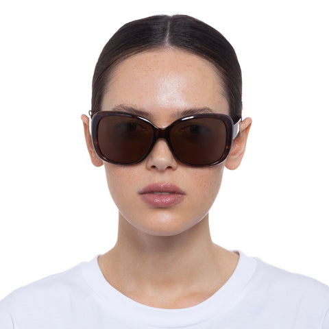 Cancer Council Westonia Dark Tort Female Square Sunglasses | Eyewear Index