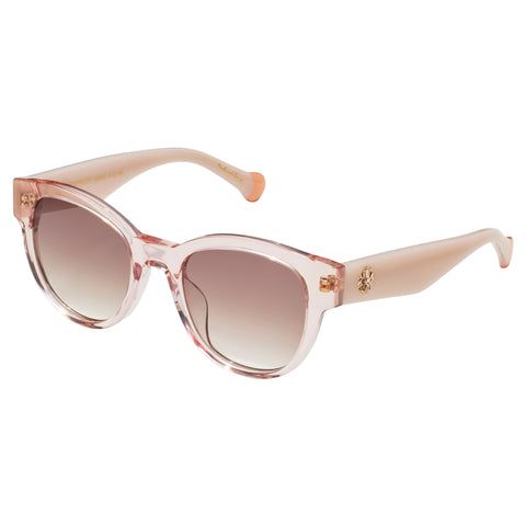 Camilla Sunday In The City Blush Ballet Female Round Sunglasses | Eyewear Index