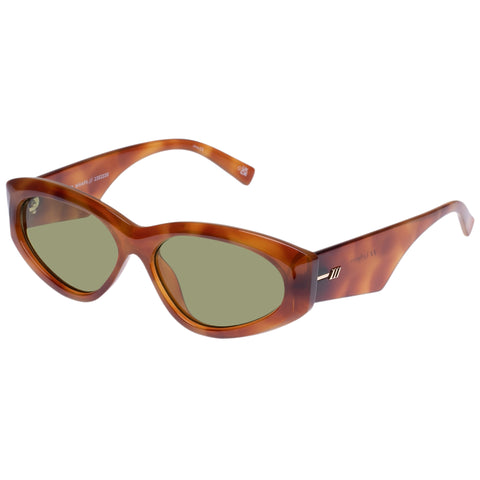 Le Specs Under Wraps Vintage Tort Uni-Sex Wrap Sunglasses | Eyewear Index