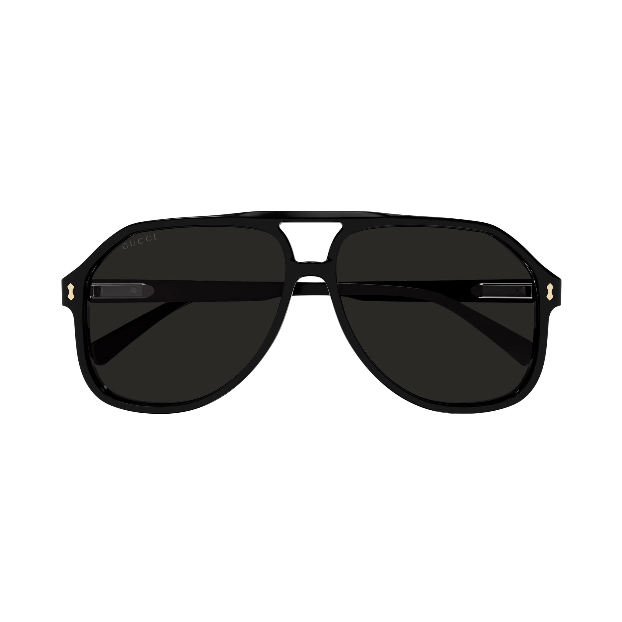 Gucci Gg1042s Black Male Aviator Sunglasses | Eyewear Index