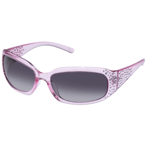 Aire Vesta Pink Bedazzle Uni-Sex Wrap Sunglasses | Eyewear Index