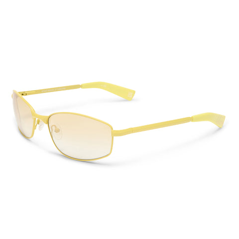 Le Specs Star Beam Matte Butter Uni-Sex Wrap Sunglasses | Eyewear Index