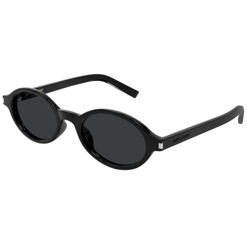 Saint Laurent Sl751jeanne Black Female Round Sunglasses | Eyewear Index