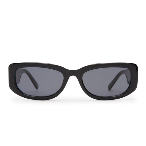 Le Specs Monopoly Black Uni-Sex Rectangle Sunglasses | Eyewear Index