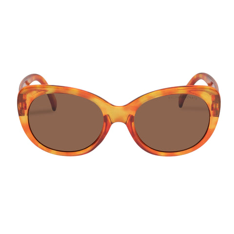 Cancer Council Cheetah Kids Vintage Tort Female Cat-Eye Sunglasses | Eyewear Index