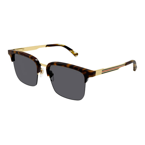 Gucci Gg1226s Havana Male D-Frame Sunglasses | Eyewear Index