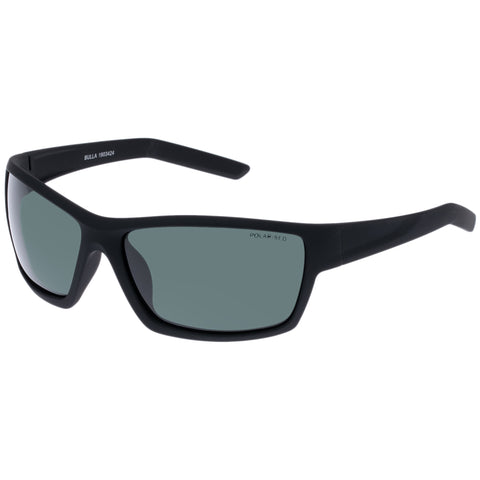 Cancer Council Bulla Black Rubber Male Wrap Sunglasses | Eyewear Index