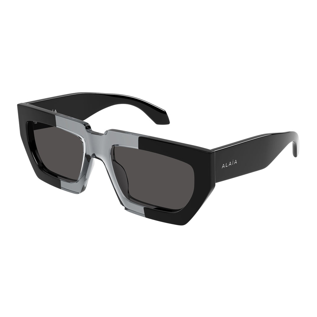 Alaia Aa0102s Black Female Rectangle Sunglasses | Eyewear Index