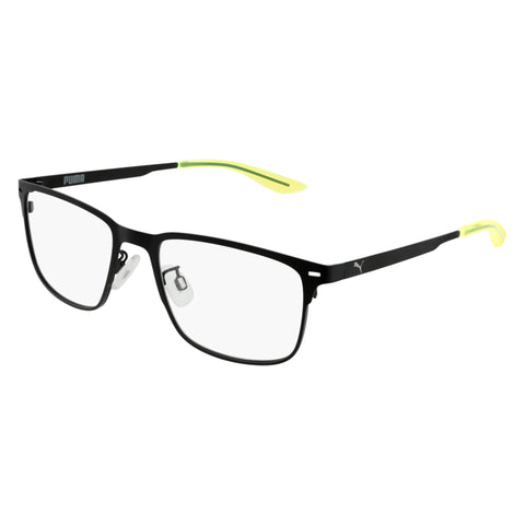 Puma Pe0084o Black Male Rectangle Optical Frames | Eyewear Index