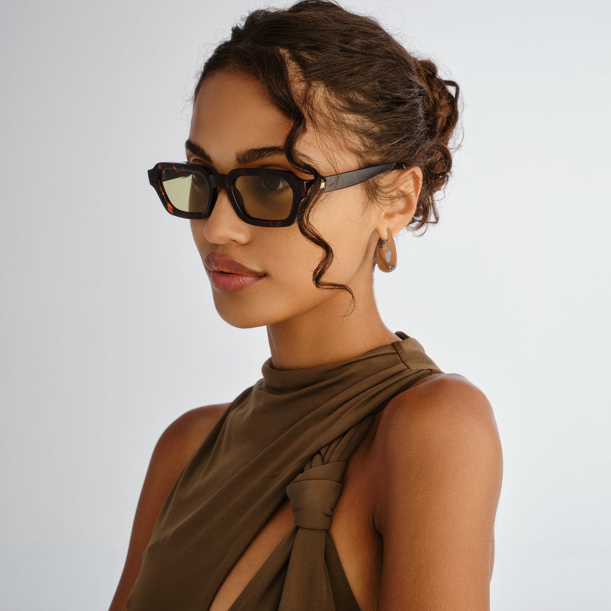 Le Specs Tension + Tort Uni-Sex Rectangle Sunglasses | Eyewear Index