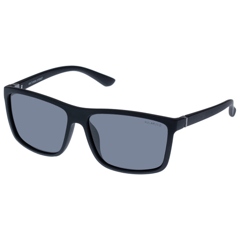 Cancer Council Arltunga Black Rubber Male D-Frame Sunglasses | Eyewear Index