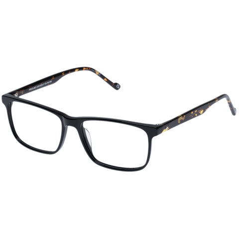 Le Specs Pros-Bio Black Tokyo Tort Male D-Frame Optical Frames | Eyewear Index