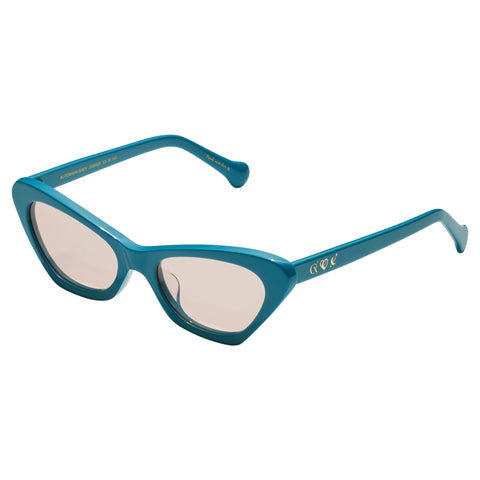 Camilla Autobahn Baby Turquoise Female Cat-Eye Sunglasses | Eyewear Index