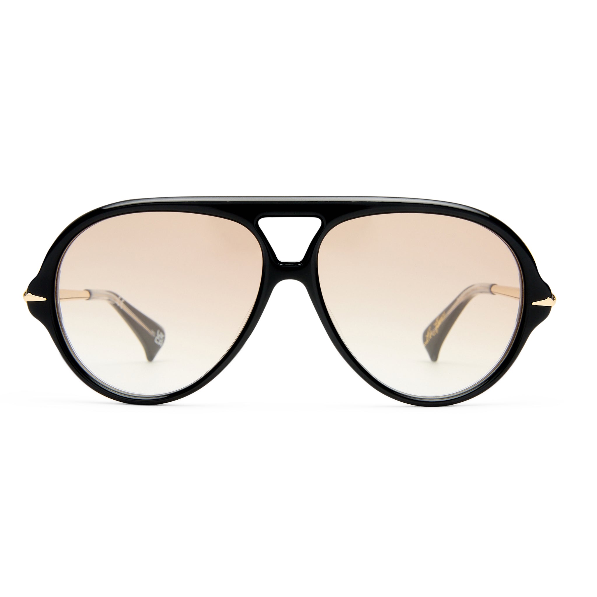 Le Specs Numero Once Obsidian Black Female Aviator Sunglasses | Eyewear Index