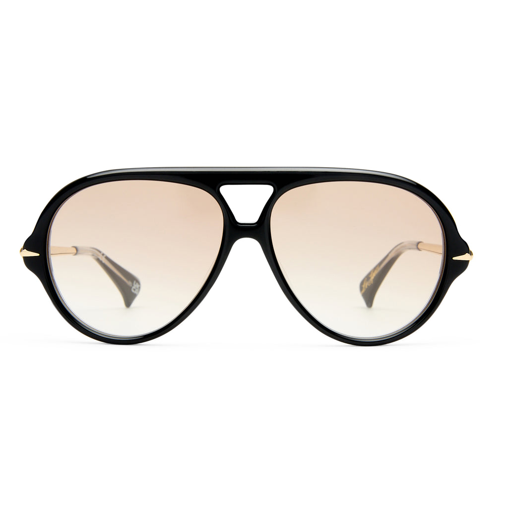 Le Specs Numero Once Obsidian Black Female Aviator Sunglasses | Eyewear Index